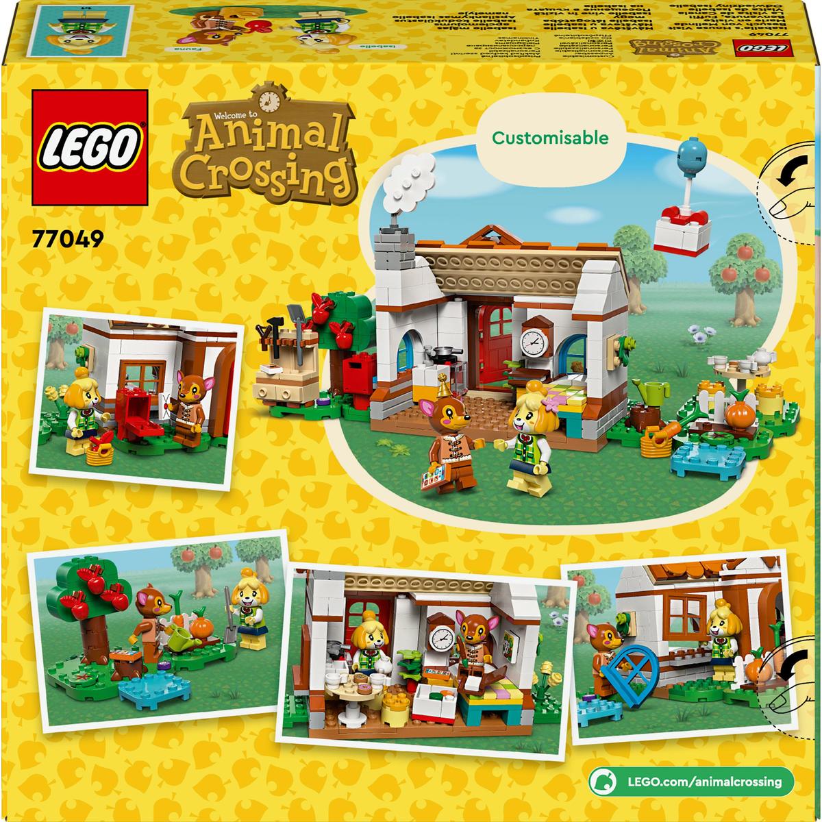 LEGO Animal Crossing 77049, Isabelle på besök