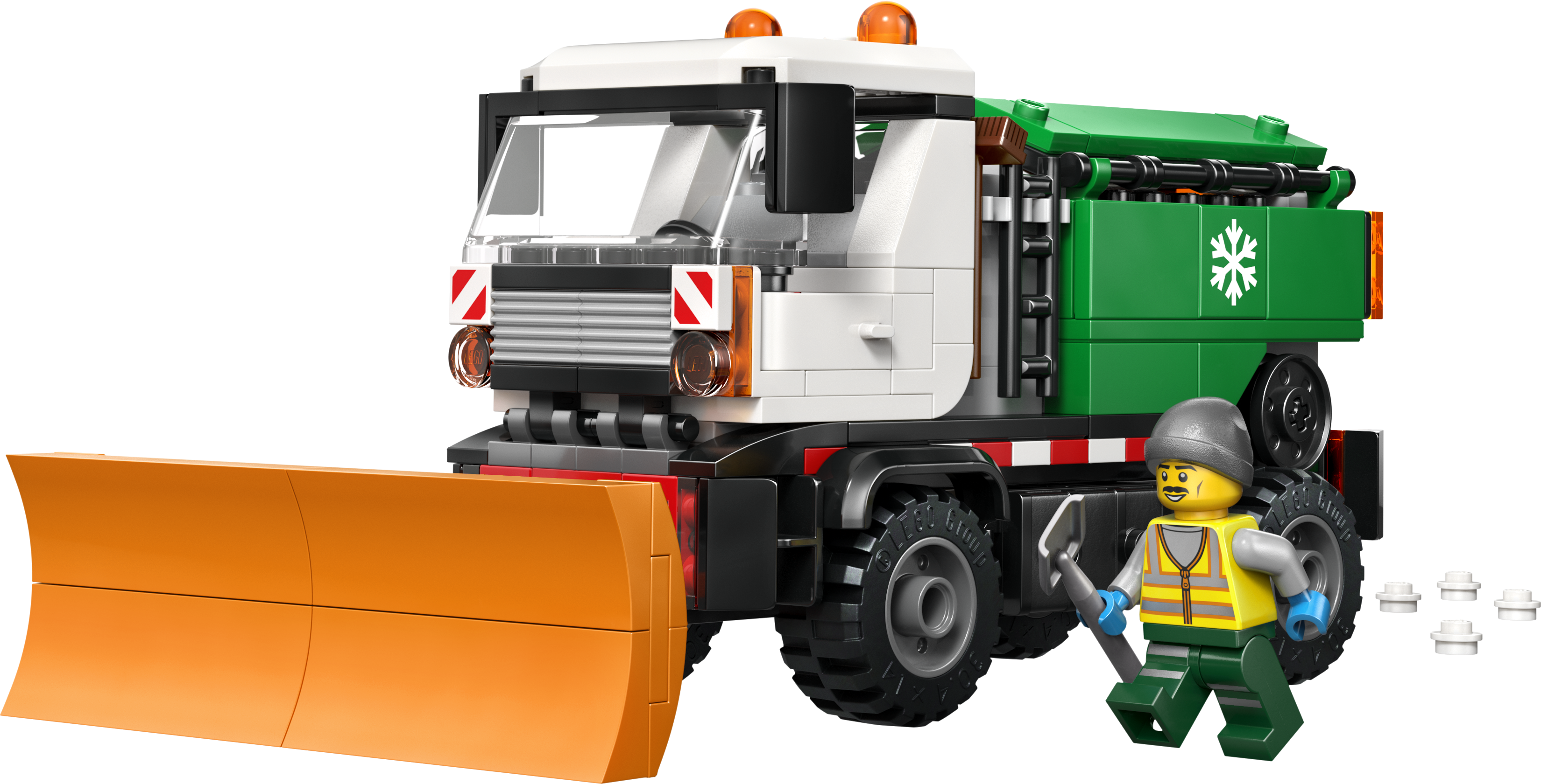 LEGO® City Snöplog Leksaksfordon med minifigur 60490