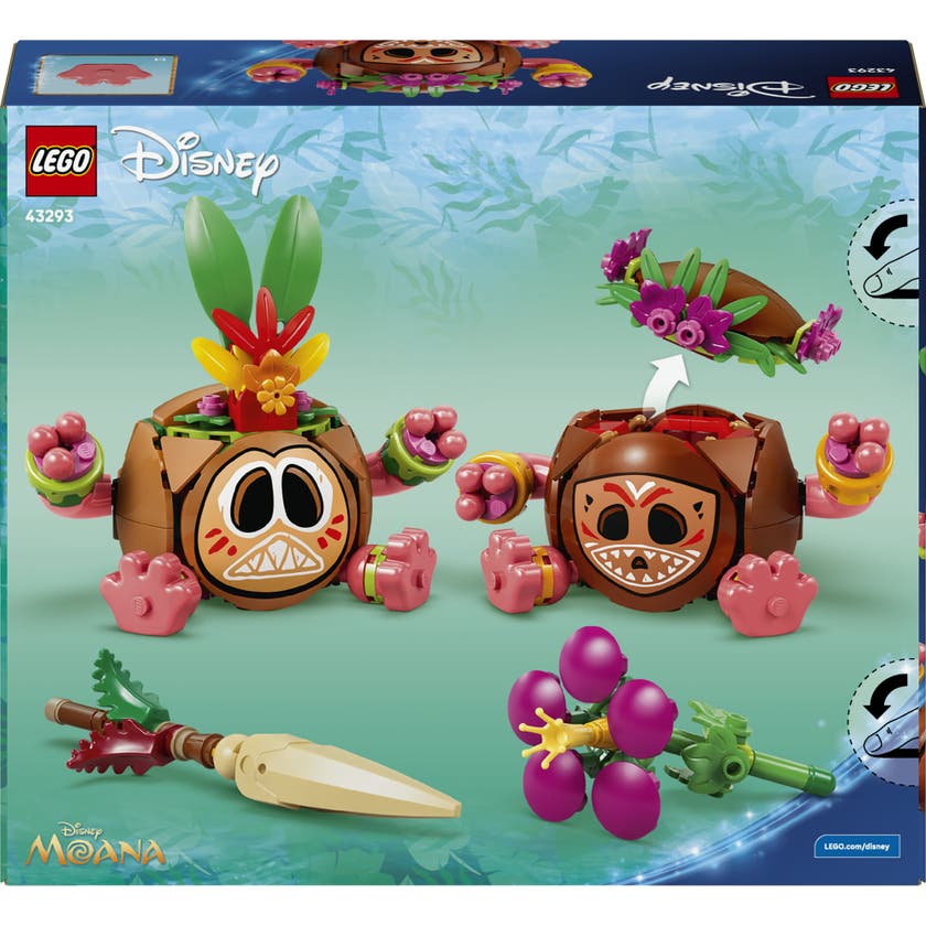 LEGO® │ Disney Vaiana Kakamora Byggleksak och prydnad 43293