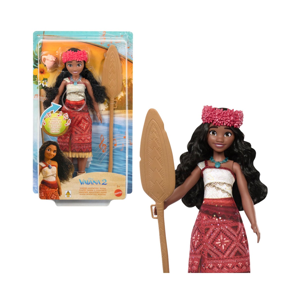 Disney Vaiana 2 Singing Adventure Vaiana (Eng)