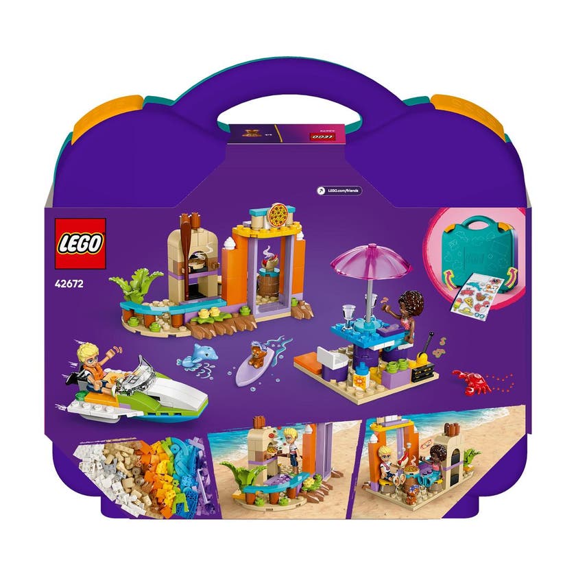 LEGO Friends 42672, Kreativ strand och resväska