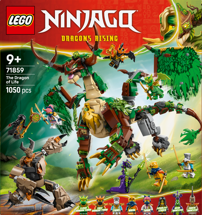 LEGO® NINJAGO® Livets källdrake Drakleksak 71859