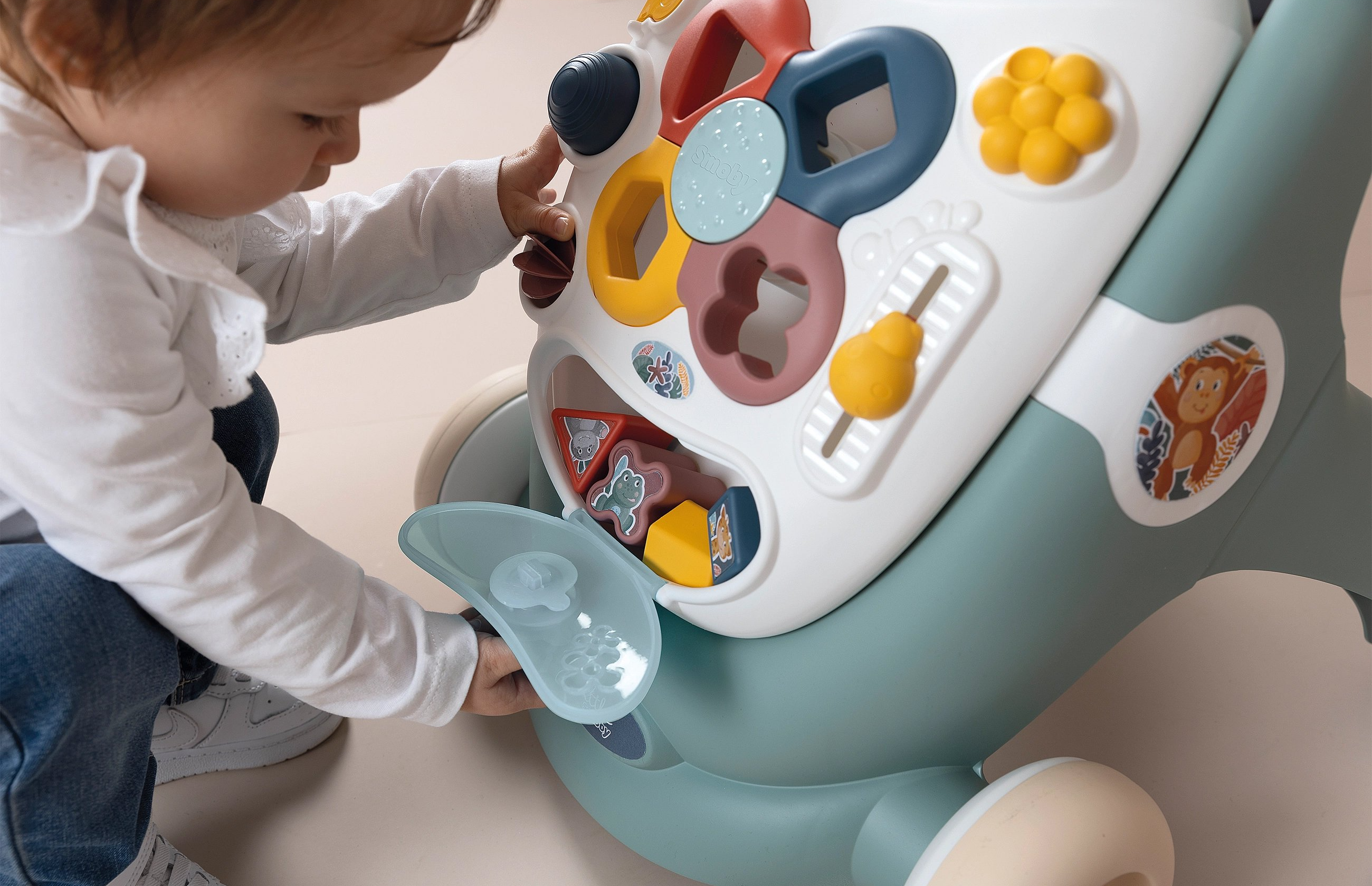 Smoby 3 i 1 Trotty Walker gångvagn