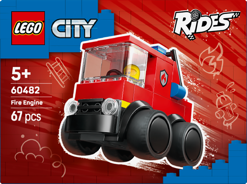 LEGO® City Fordon – brandbil Bygg- och lekset 60482