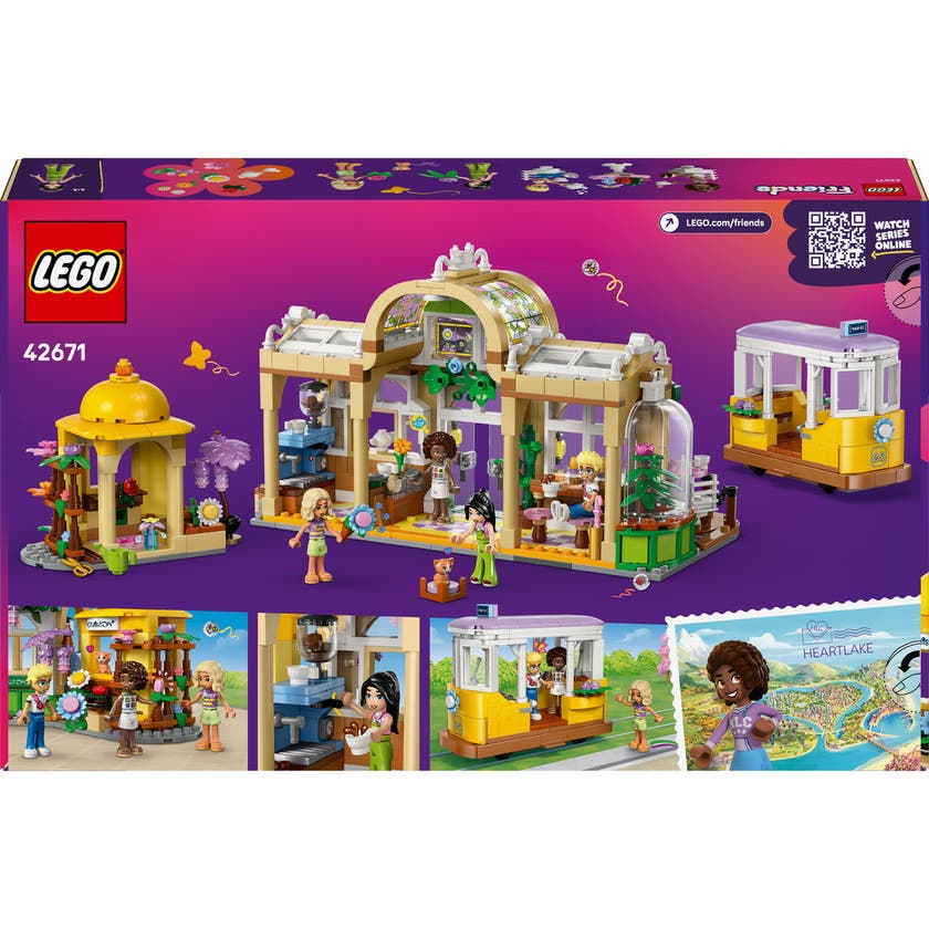 LEGO Friends 42671, Växtkafé & blomsteraffär