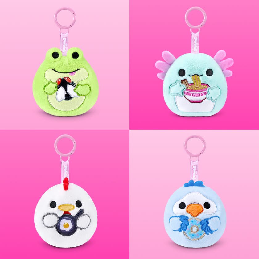 Snackles Keychains 8 cm gosedjur