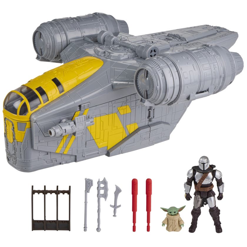 Star Wars ActionVerse Mandalorian Razor Crest Playset