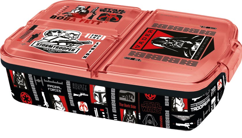 STAR WARS multi compartm. sandwich box, 18 x 13 cm