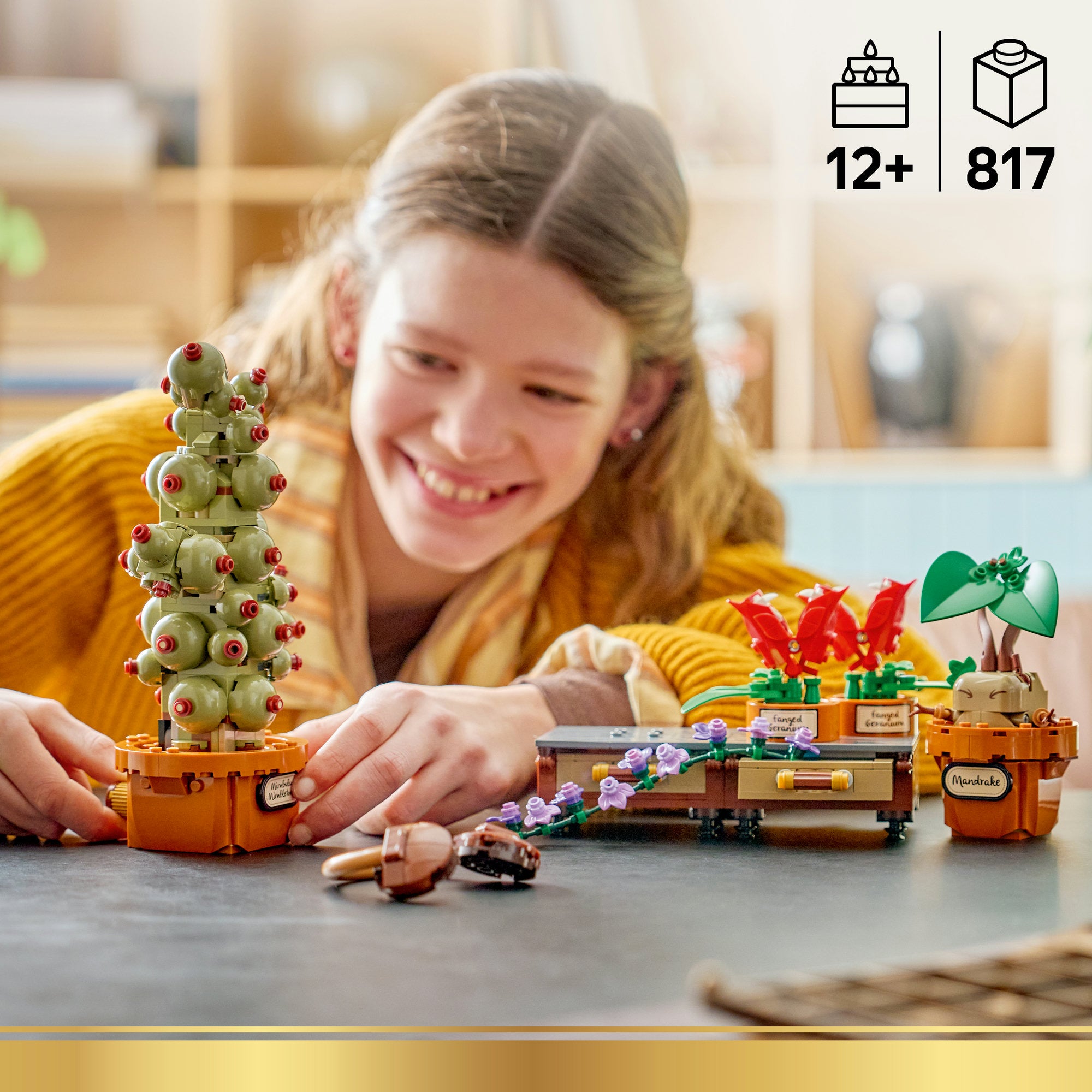 LEGO® Harry Potter™ Hogwarts™ växter för örtlära Set 76474