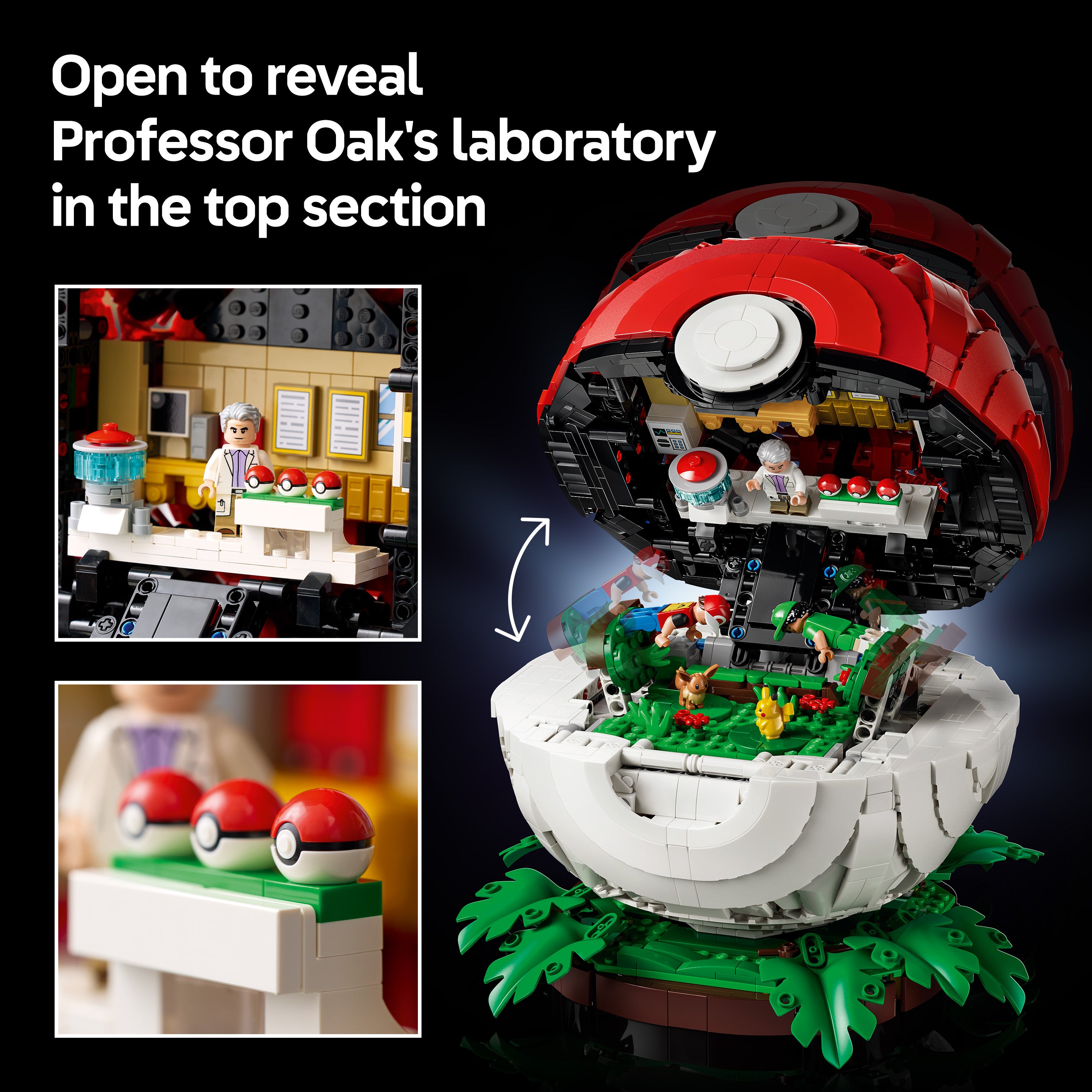 LEGO® Pokémon Ikoniska Tränarmomenten Poké Ball 72154