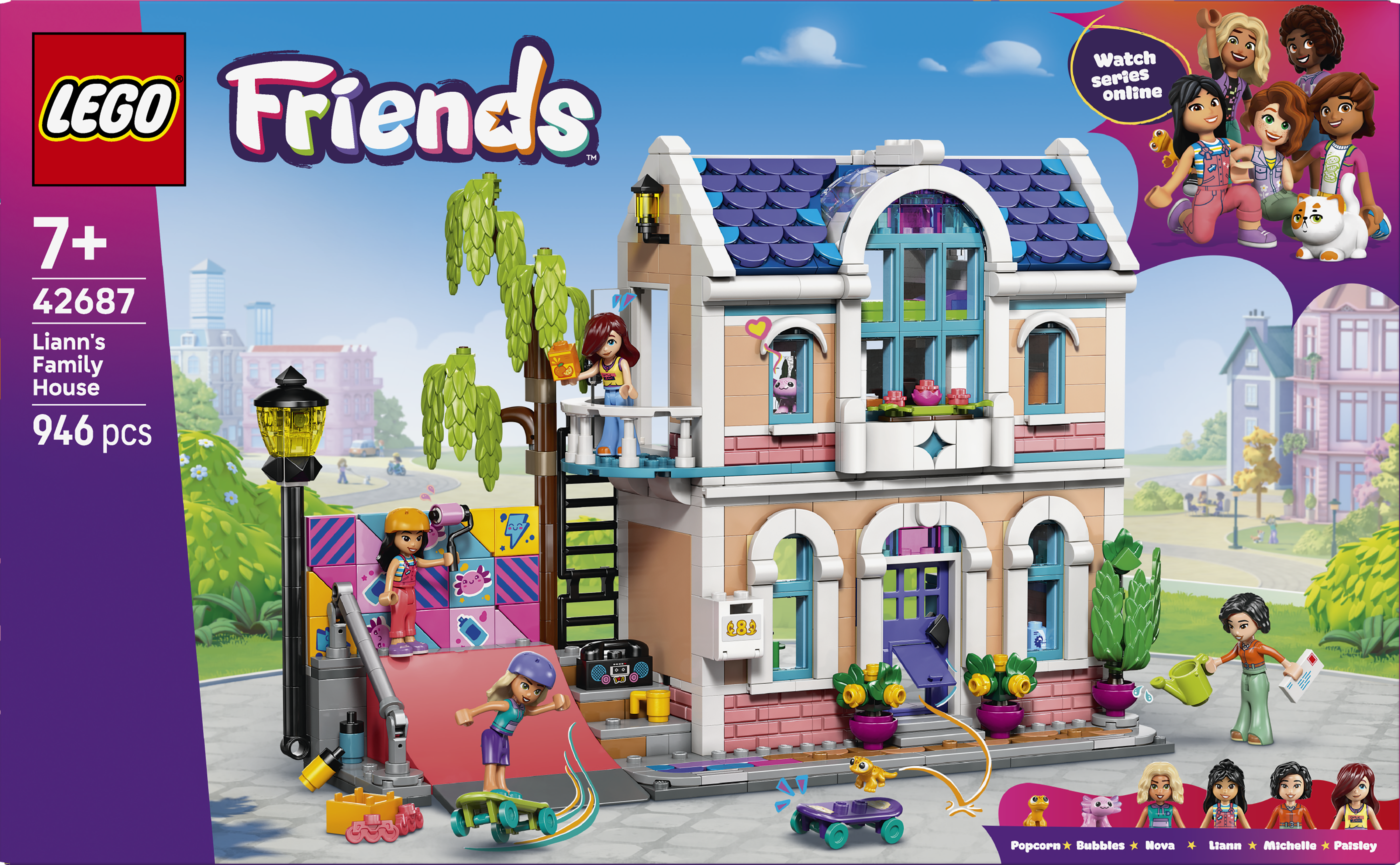 LEGO® Friends Lianns hus Byggleksak 42687