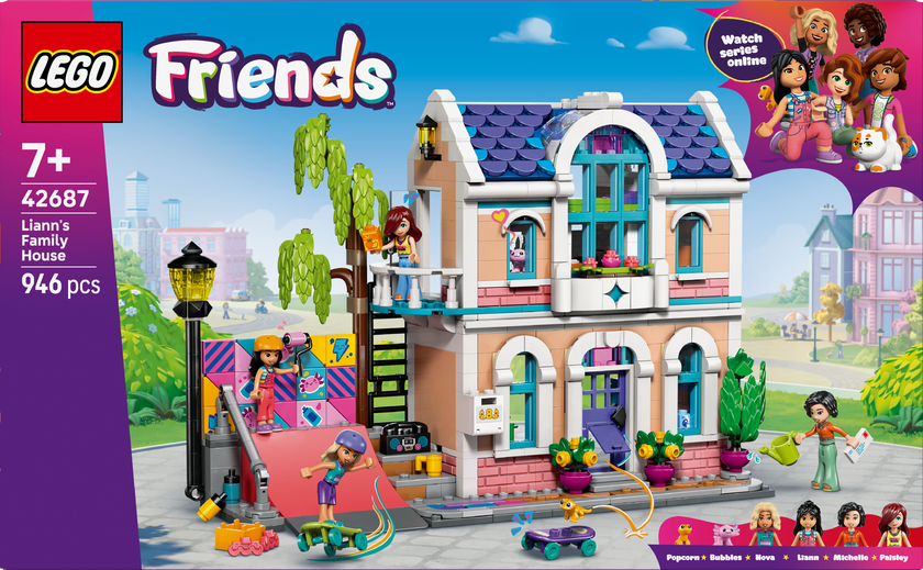LEGO® Friends Lianns hus Byggleksak 42687