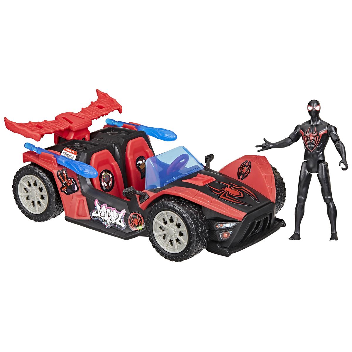 Spider-Man 4 Inch VenomVersus Miles Remix Blast Racer