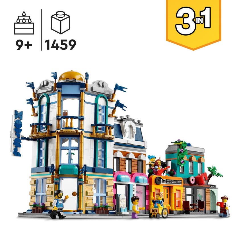 LEGO Creator 31141, Huvudgata