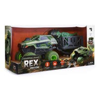 Sharper Image Rex Recon RC-lastbil med dinosaurie