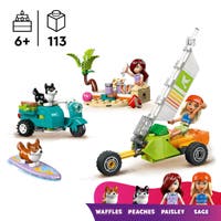 LEGO Friends 42641, Äventyr med surfhundar och vespa