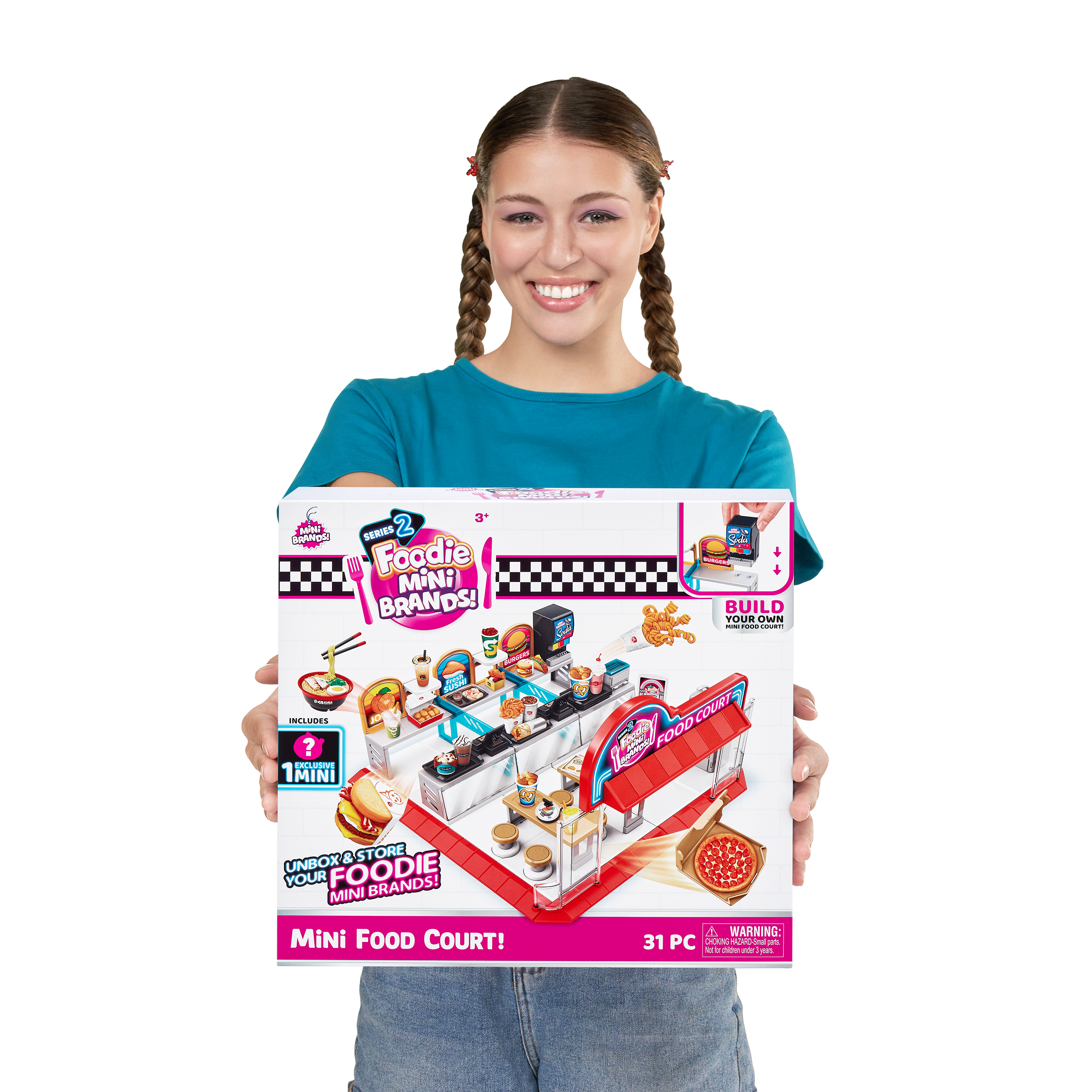 5 Surprises, Mini Food Court Playset,Bulk