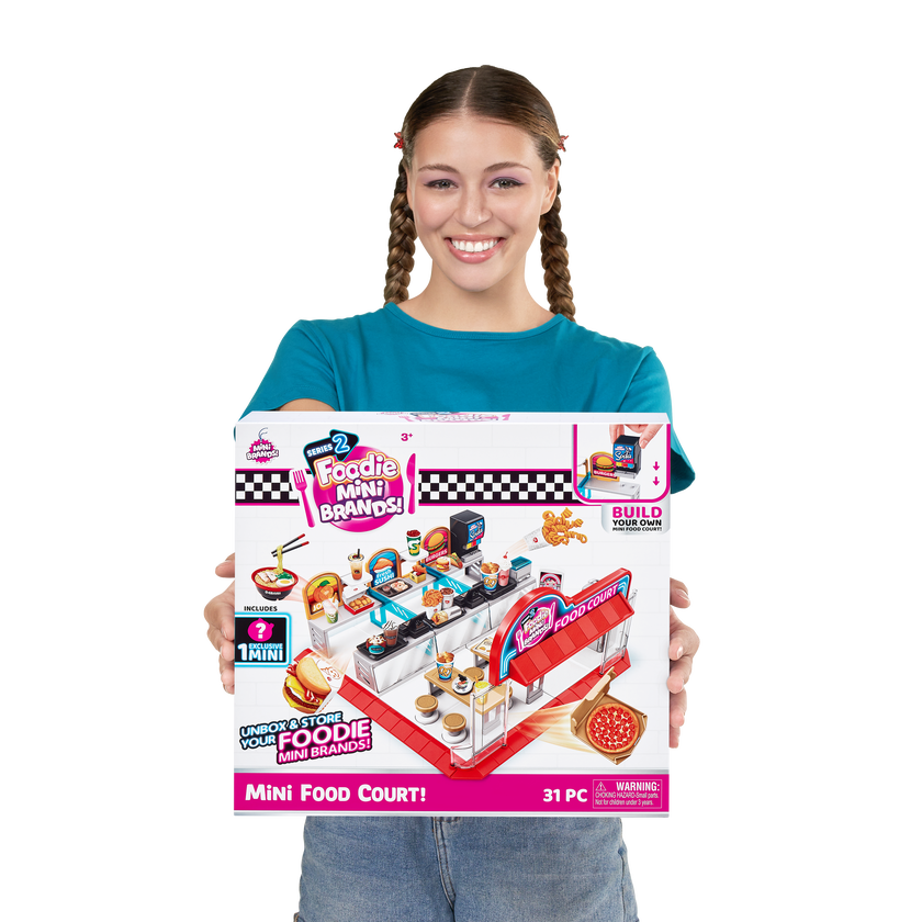 5 Surprises, Mini Food Court Playset,Bulk