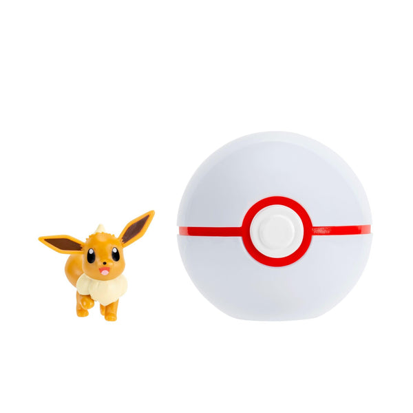 Pokémon Clip n Go Eevee med Premier-boll