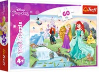 Trefl Meet the Princesses pussel, 60 bitar