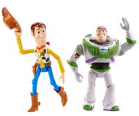 Toy Story Woody och Buzz Pizza Planet äventyr - 2-pack