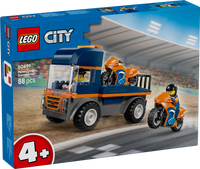 LEGO® City Motorcykeltransport Leksak med 2 minifigurer 60491