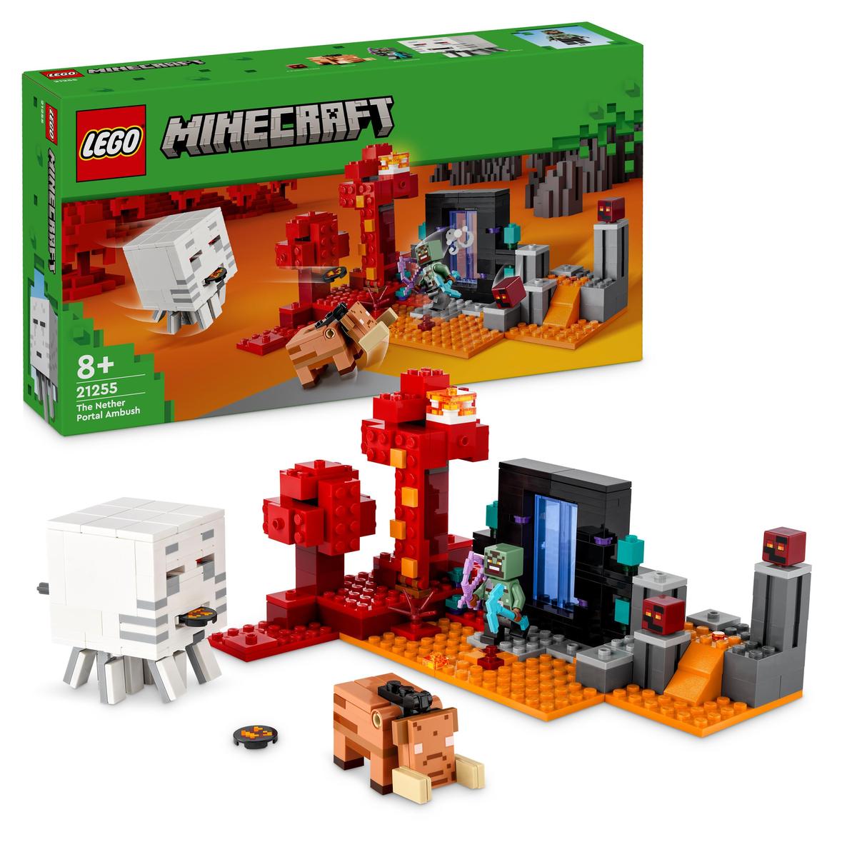 LEGO Minecraft 21255, Attack vid Nether-portalen