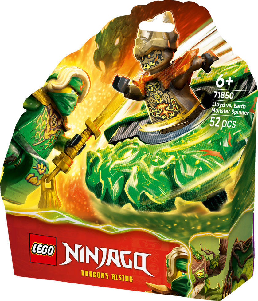 LEGO® NINJAGO® Lloyd mot jordmonsterspinner Stridsleksak 71850
