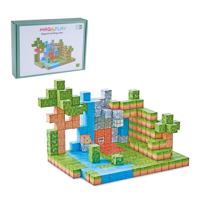 Mag&Play - Building cubes 2 cm 275 st