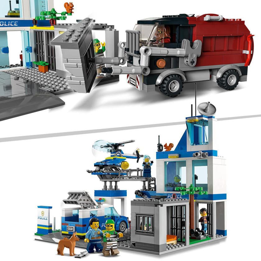 LEGO City Police 60316, Polisstation
