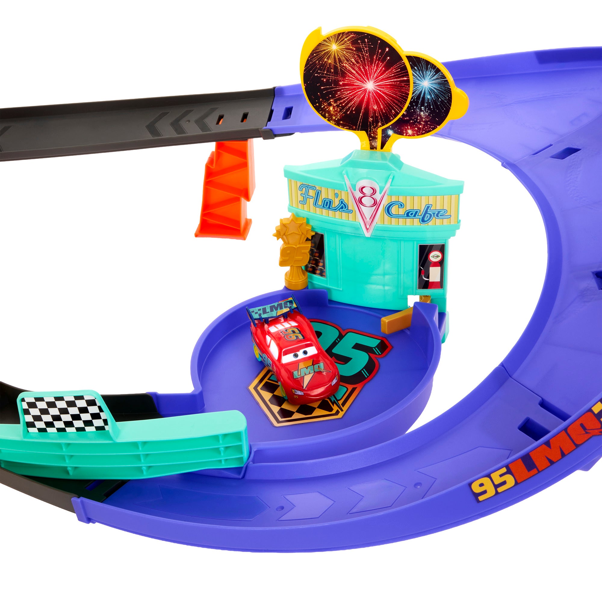 Disney Cars Blixten McQueens Racerbana