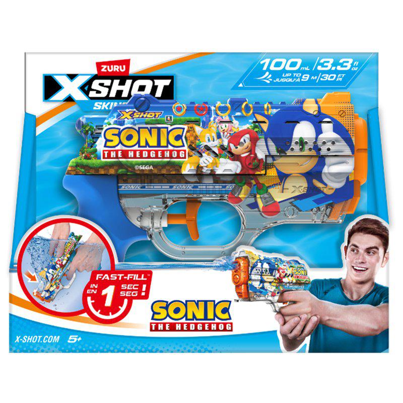 XSHOT Water, Nano Fast-Fill Skins Sonic