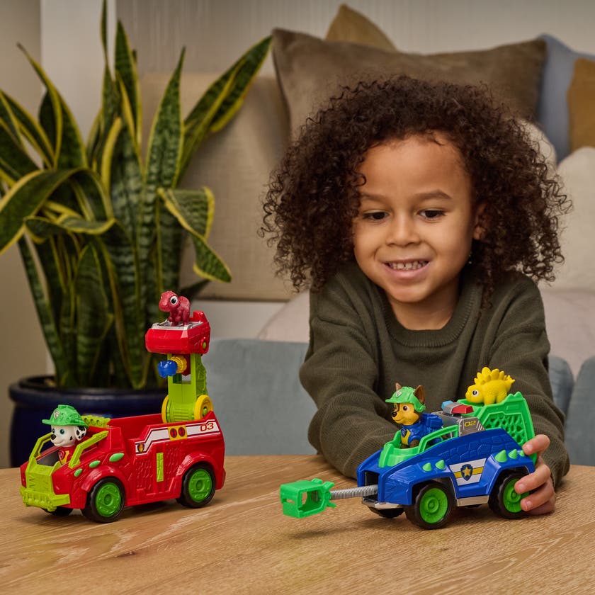 Paw Patrol Movie 3 Dino Vehicle 2 Pack