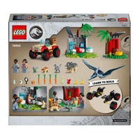 LEGO Jurassic World 76963, Räddningscenter för dinosaurieungar