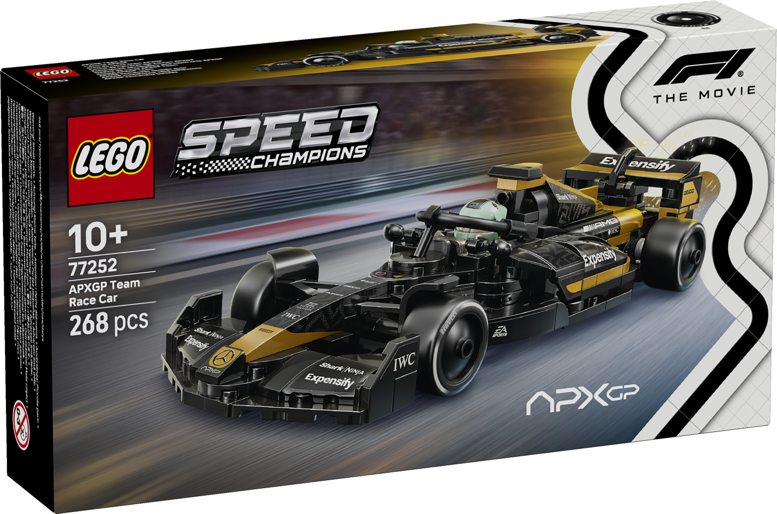 LEGO® Speed Champions APXGP-stallets racerbil från F1® The Movie 77252