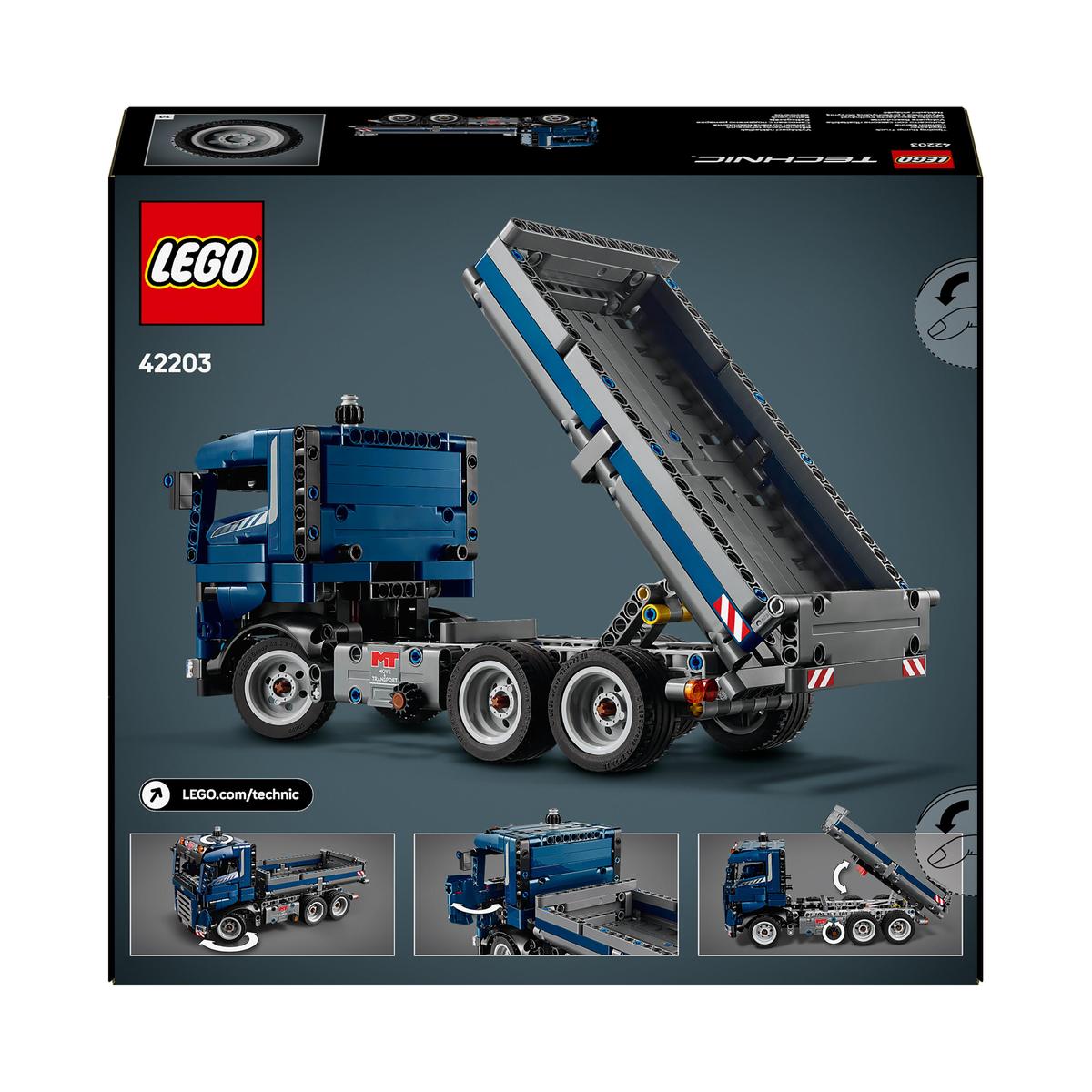 LEGO Technic 42203, Tipping Dump Truck