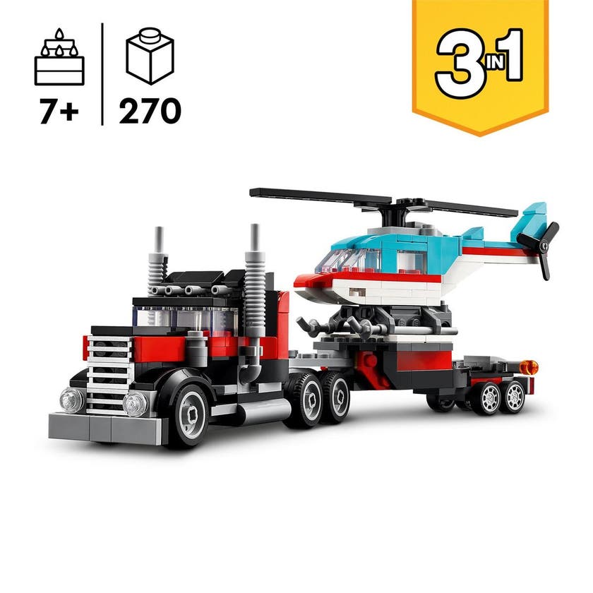 LEGO Creator 31146, Flakbil med helikopter
