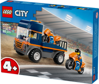 LEGO® City Motorcykeltransport Leksak med 2 minifigurer 60491