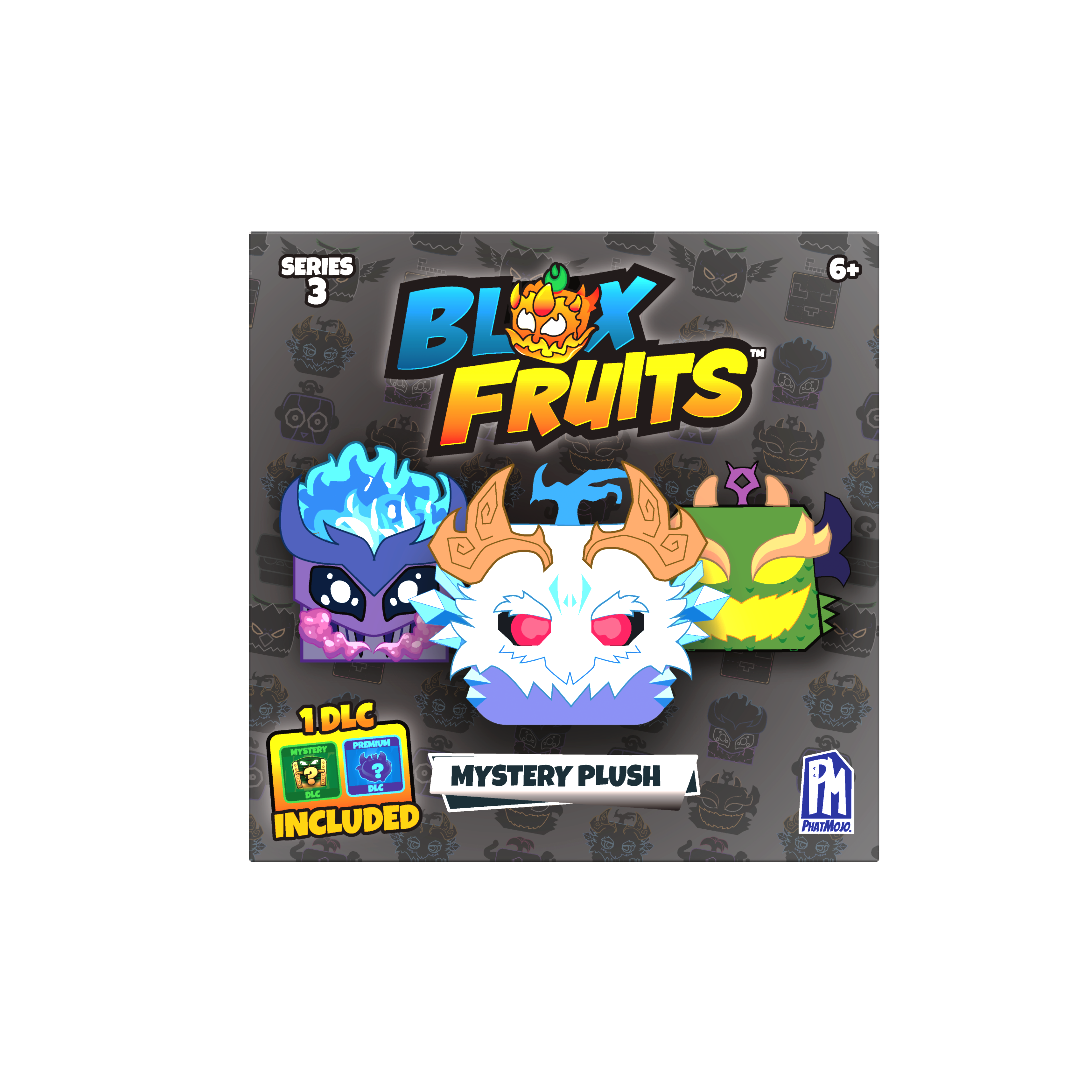 BLOX Fruits, Collectible Plush 10 cm Blind Box