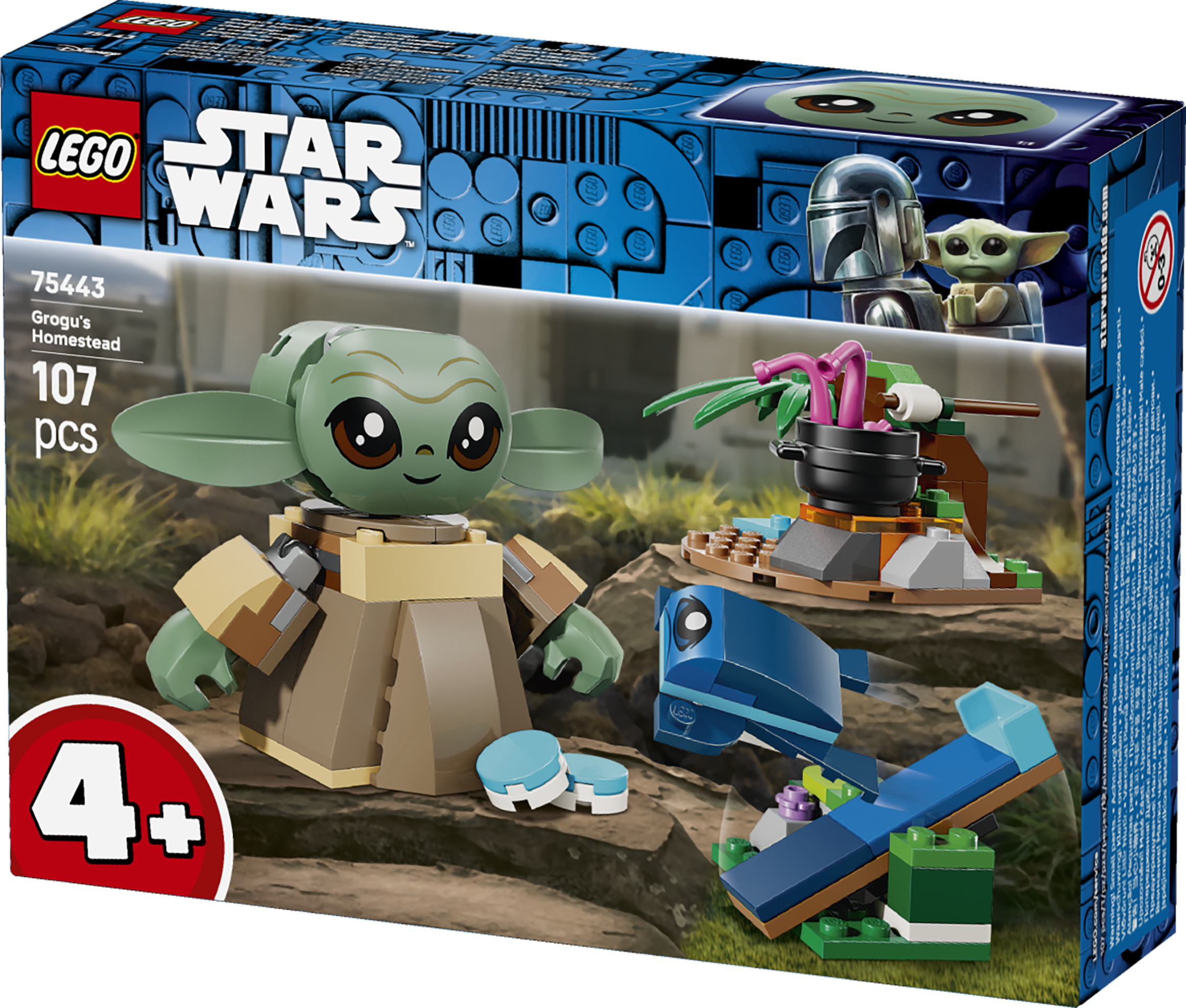 LEGO® Star Wars™ Grogu’s Homestead Bygg- och lekset 75443