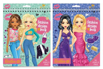 Stickers Modebok 20*24Cm 2Sort