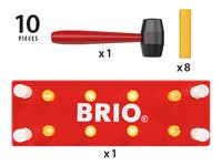 BRIO, 30525 Bultbräda röd