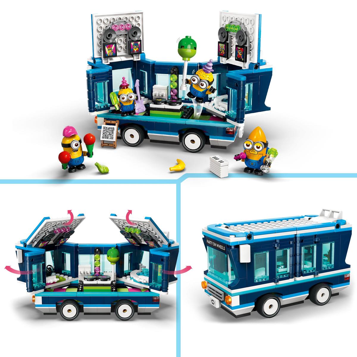 LEGO Despicable Me 75581, Minionernas musikpartybuss