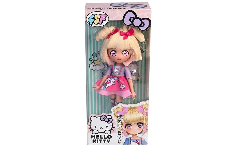 Hello Kitty Manga Candy Unicorn Docka