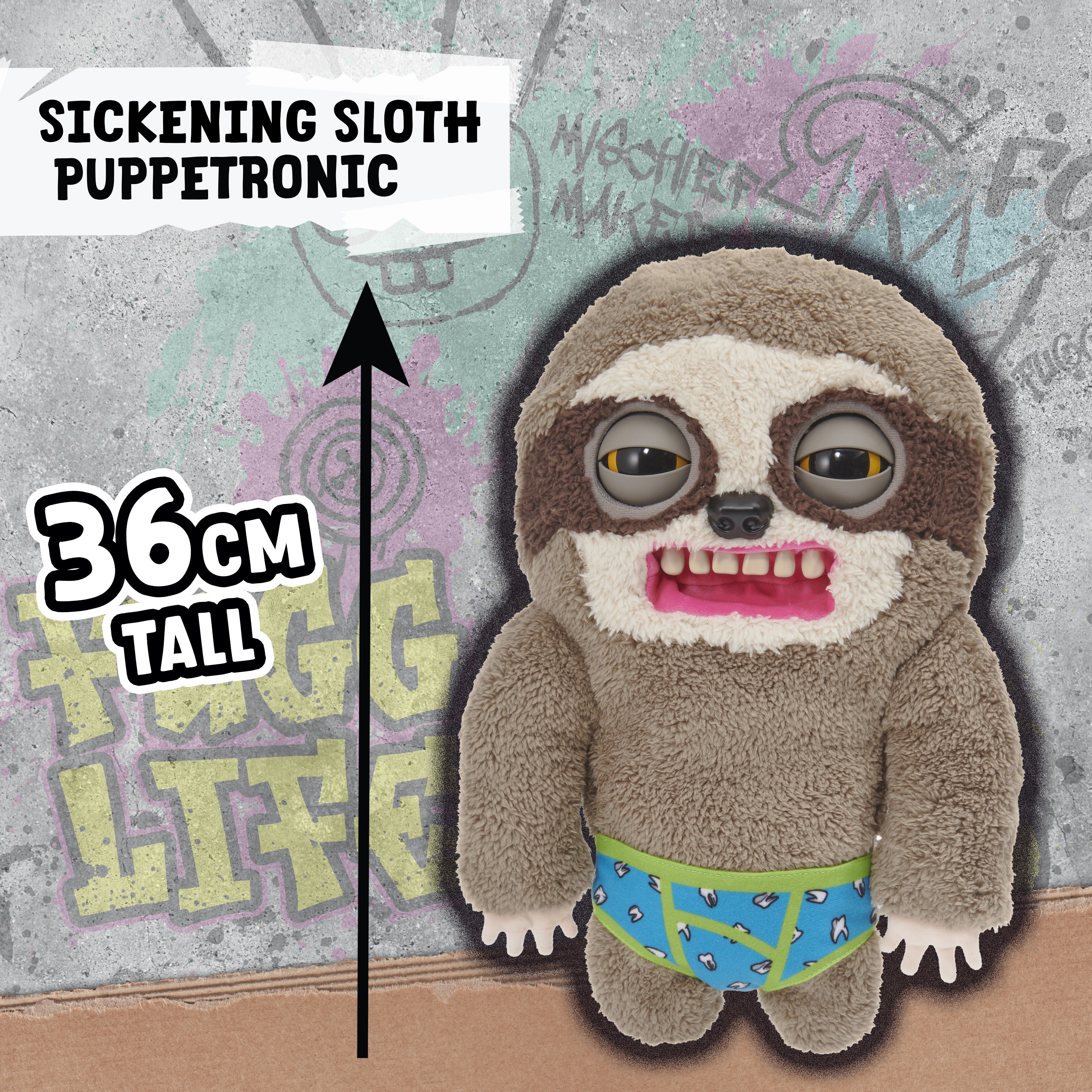 Fugglers Sickening Sloth Deluxe Puppetronic