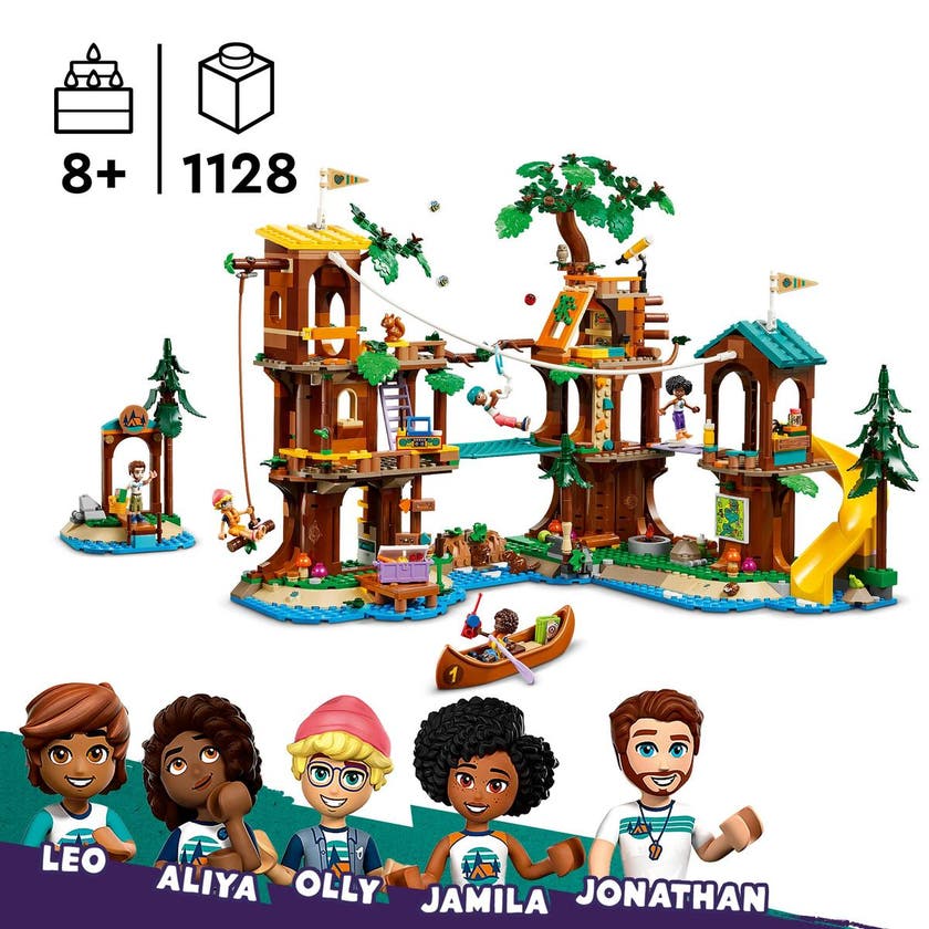 LEGO Friends 42631, Äventyrsläger – trädkoja