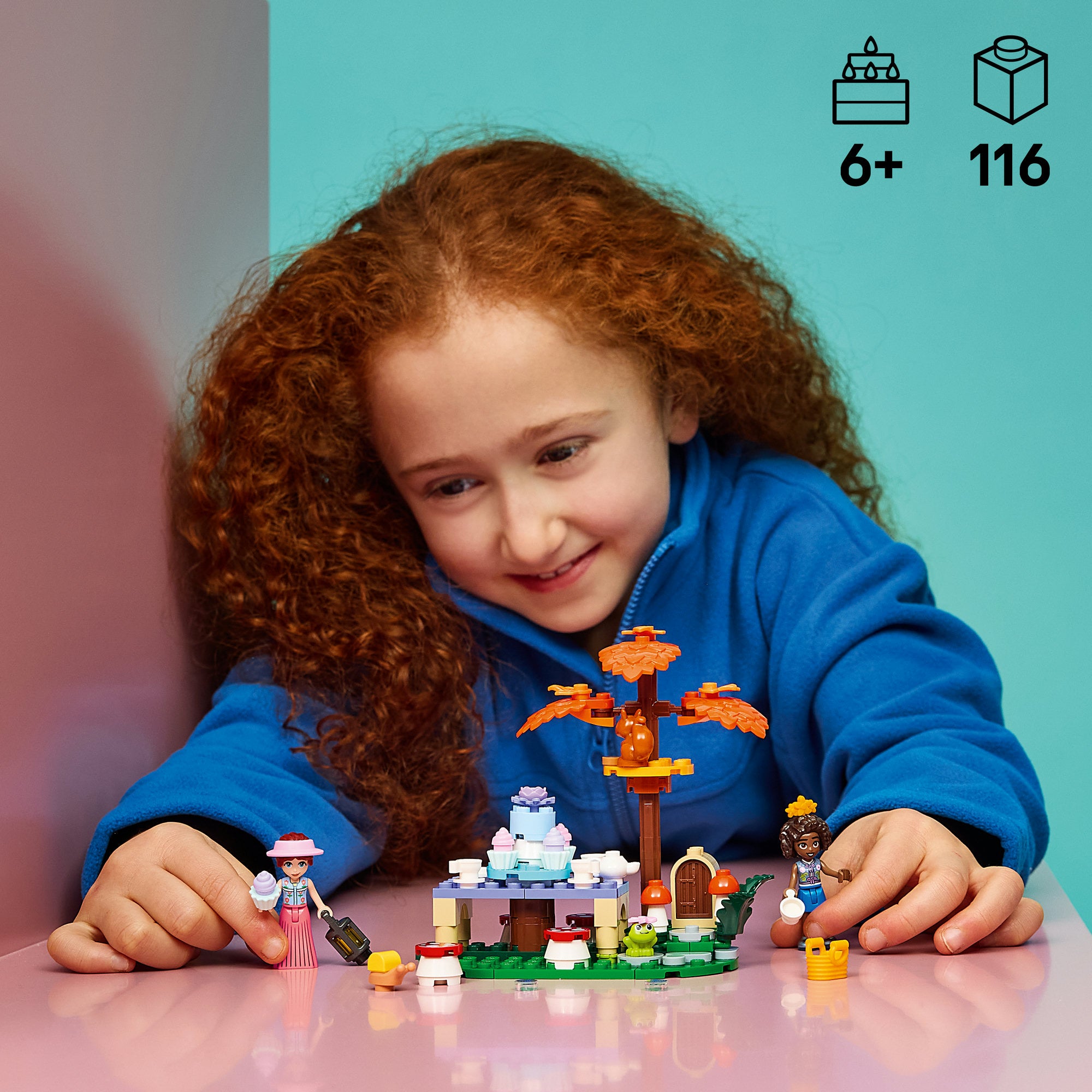  LEGO® Friends Tebjudning i skogen Bygg- och lekset 42690