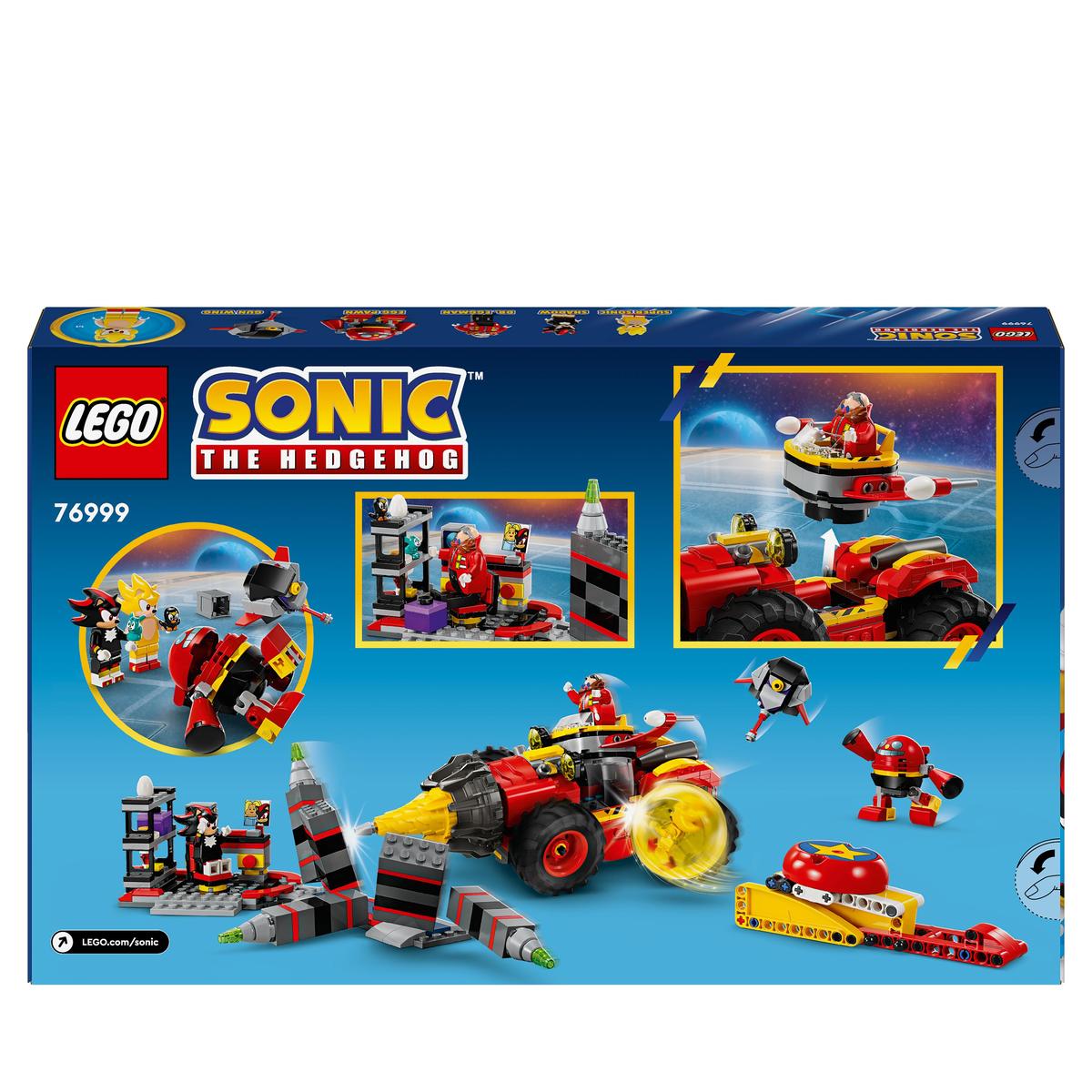 LEGO Sonic the Hedgehog 76999, Super Sonic mot Egg Drillster
