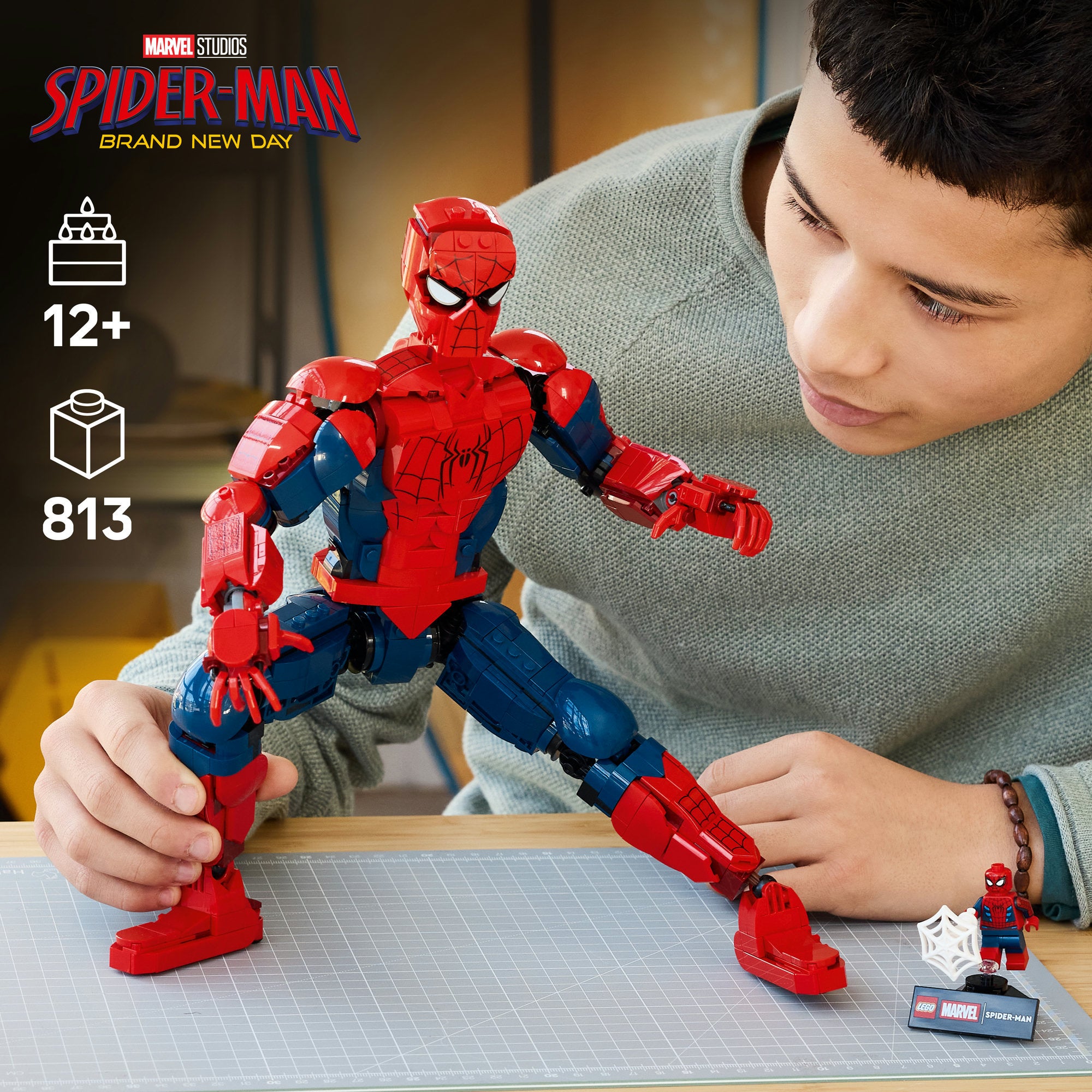  LEGO® | Marvel Hjältefigur – Spider-Man – Samlarmodell 76346