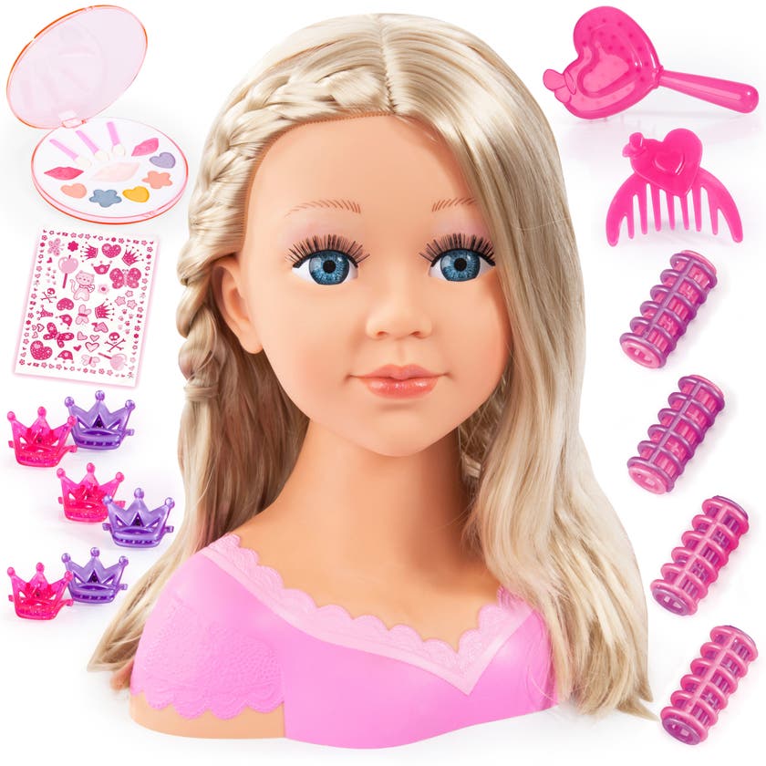 Sminkhuvud för styling och sminkning från 6 år – Charmed by Heart